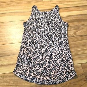 Loft Vine Cutaway Tank in Soft Rose